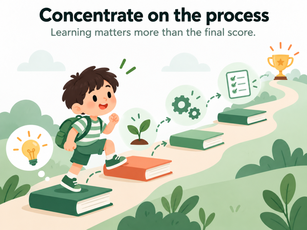 Don&rsquo;t focus only on the final score, focus on learning