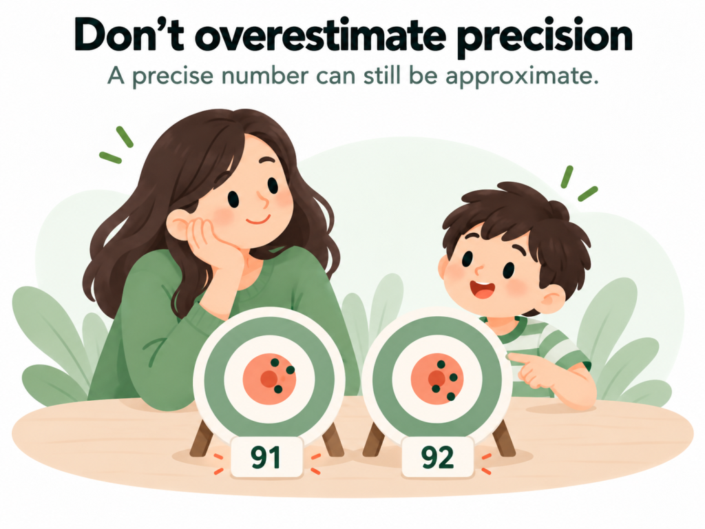 Don&rsquo;t mistake numerical precision for Truth