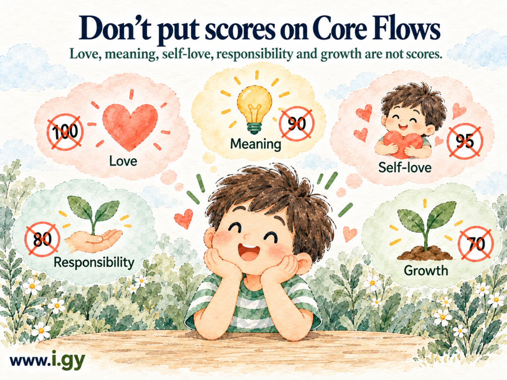 Don’t reduce core flows to scores