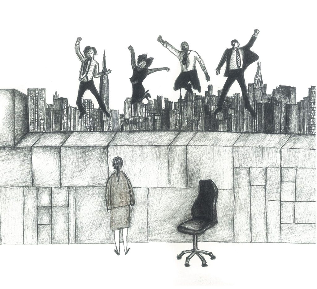 boxes create a wall between you and the world